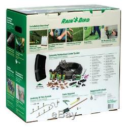 Automatic Rain Bird Underground Yard Lawn Sprinkler System Kit Easy Installation