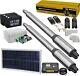 Automatic Solar Gate Opener Kit Dual Swing Gate Operators Up To 16.4ft 880lbs