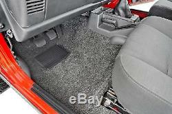 Bedrug Replacement Jeep Front Floor Kit Fits 97-06 Like Carpet Easy Install 3 Pc