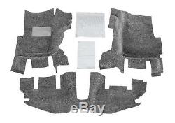 Bedrug Replacement Jeep Front Floor Kit Fits 97-06 Like Carpet Easy Install 3 Pc
