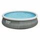 Bestway 13ft X 33 Inch Above Ground Inflatable Ring Style Swimming Pools Kit
