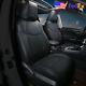 Black Car Leather Custom Fit Seat Covers Kit For Toyota Rav4 2019 2020 2021 2022