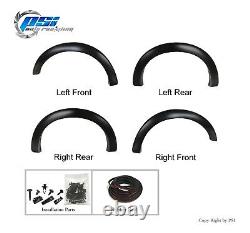 Black Paintable OE Style Fender Flares 17- 20 Ford F-250, F-350 Super Duty
