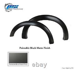 Black Paintable OE Style Fender Flares 17- 20 Ford F-250, F-350 Super Duty