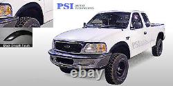 Black Paintable Rugged Fender Flares 1997 2003 Ford F-150 Styleside Only 4pc
