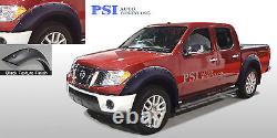 Black Textured Pop-Out Fender Flares 05-14 Fits Nissan Frontier 58.6 59.5 Bed
