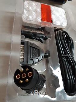 Boat Trailer Wiring Kit Led Easy Installation Waterproof Led Tail Lights
