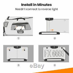 Boscam Solar Power Wireless Car Rear View Backup Camera Kit Easy Installation