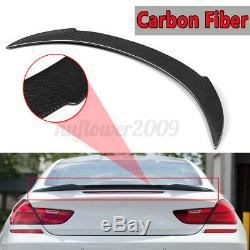 Carbon Fiber V Style Trunk Spoiler For 2012-16 BMW F13 F06 6 Series 640i 650i