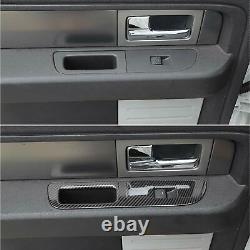 Center Dashboard & Window Lift Switch Decor Cover Trim Kit for Ford F150 2009-14