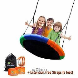 Children&rsquos Tree Swing With Hanging Ropes- 400lb Kit- Easy Installation For