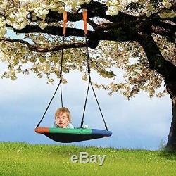 Childrens Tree Swing with Hanging Ropes Fun Swing Hanging Kit Easy Installation
