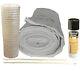 Chimney Liner Insulation Kit Fits 3-6 Liners 1/4 Thick Easy Install 35 Feet