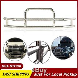 Chrome Stainless Steel Front Bumper Grill Bar Guard Fit Cascadia 2008-2017 USA