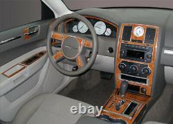 Chrysler Pt Cruiser Fit 2001 02 03 04 05 Wood Carbon Dash Trim Kit Interior Set