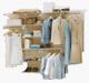 Closet Organizer System Kit, Shelves, Hang Poles 4 To 8-foot, Easy Install
