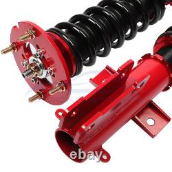 Coilovers Suspension Kits For 2005-2014 Ford Mustang Adj. Height Strut Shock Red
