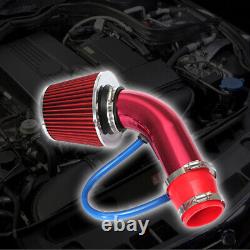 Cold Air Intake Filter Induction Kit Pipe Power Flow Hose System Car Universal