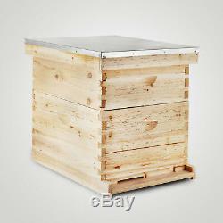 Complete Beekeeping 20 Frame Beehive Box Kit Beehive Breeding easy installation