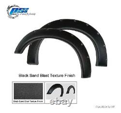 Cut Round Bolt Fender Flares Fits Ford F-250, F-350 Super Duty 08-10 Textured