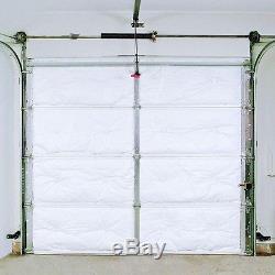 DIY Garage Door Insulation Kit (8-Panels) Fiberglass Easy Install Cooling
