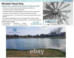 DIY Windmill Farm Pond Aerator / Build or Use Your Own Windmill Tower 2-5 CFM