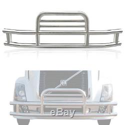 Deer Guard Freightliner Cascadia 08-2017 Grill Bumper Protector Stainless Steel