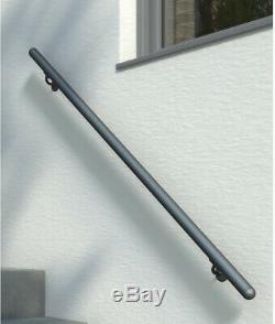 Dolle Prova Long Handrail Kit Matte Anthracite 79 in. Long Easy to Install
