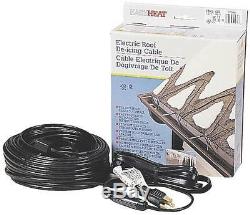 Easy Heat Inc ADKS-300 Roof and Gutter Deicing Kit Easy To Install 60ft