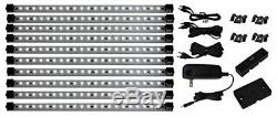 Easy Install Deluxe Pro Series 24W 21 LED Lighting Kit for Closet & Bookcase