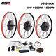 Easy Installation Non Gear Dc Motor Wheel 1000w 1500w Electric Bicycle Kit 48v
