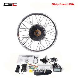 Easy Installation Non Gear DC Motor Wheel 1000W 1500W Electric Bicycle Kit 48V