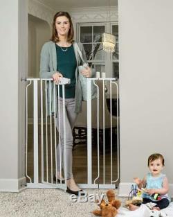 Easy Step Extra Tall Walk Thru Gate Includes 4 Pack Pressure Mount Kit