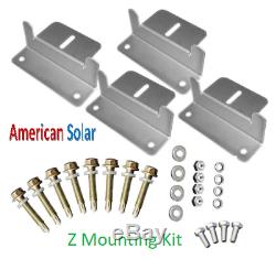 Easy solar kit install RV barn cabin best 300 watt easy install lighting trailer