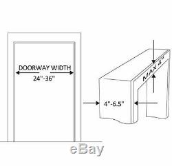Easy to Install Heavy Duty Doorway Pullup Bar Kit with Extender & Suspension Strap
