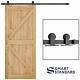 Easy To Install Sliding Barn Door Hardware Kit T-shape 6.6ft (single Door)