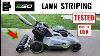 Ego Striping Kit By Big League Lawns Review Plus Demo And Setup
