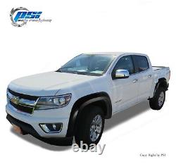 Extension Paintable Fender Flares Fits Chevrolet Colorado 15-21 5'1 Bed Only