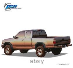 Extension Style Fender Flares Fits Toyota T100 8'1 Fleetside 93-98 Textured