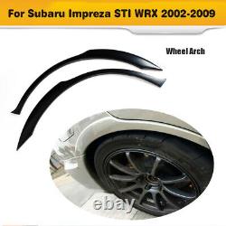 Fit for Subaru Impreza STI WRX 2002-2009 Rear Wheel Arch Fender Flares Lip 2PCS