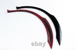 Fit for Subaru Impreza STI WRX 2002-2009 Rear Wheel Arch Fender Flares Lip 2PCS