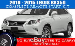 Fits Lexus RX350 Remote Start Complete Kit 2010 2015 Easy Install