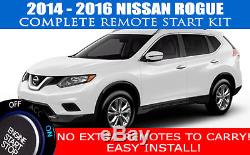 Fits Nissan Rogue Remote Start Plug & Play Kit 2014 2015 2016 Easy Install