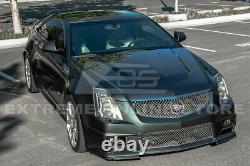 For 09-15 Cadillac CTS-V GM Factory CARBON FIBER Front Fog Light Grille Cover