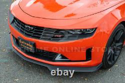 For 19-Up Camaro LT LS RS SS Refresh ZL1 Style Front Lip Splitter Side Skirts