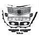 For 2013-2016 Cadillac Srx Front Grille Fog Lights Cover Lower Deflector 13pcs
