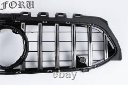 For 2019 2020 W177 Mercedes Benz A Class A200 A250 GTR Front Grille Grill Silver