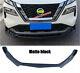 For 2021-2022 Nissan Rogue Matte Black Front Bumper Lip Body Kit Spoiler 3pcs