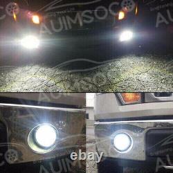 For Acura RL 2005-2012 H11 H16 LED Fog Light Bulbs Kit 6000K Bright Lamps 2pcs