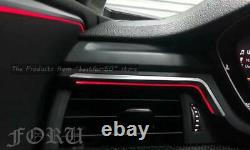 For Audi A4 S4 A5 S5 B9 2017-19 Dashboard Ambient Light LED Bar Interior Parts